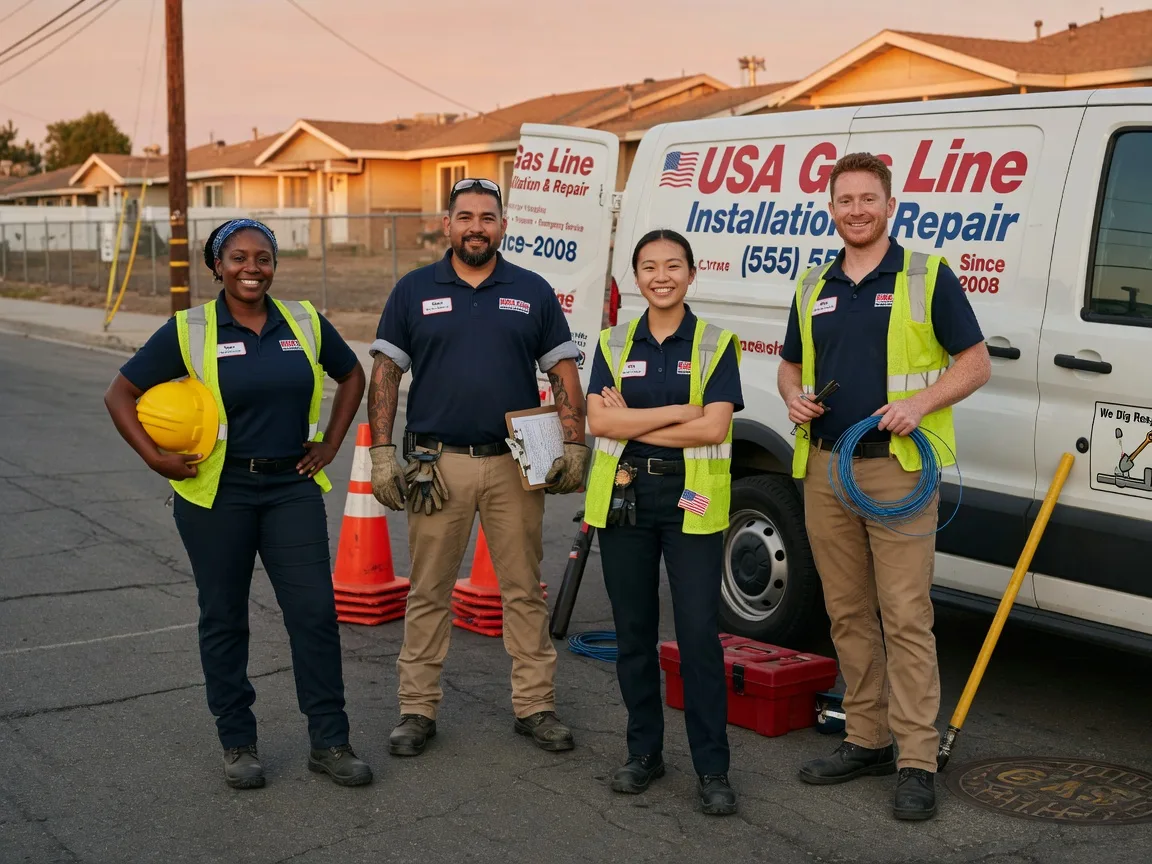 Gas Line Installation company in Grove City, MN